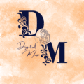 black and gold marketing logo